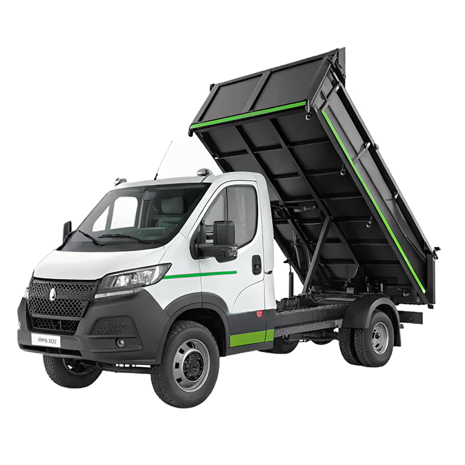 Установка самосвального кузова